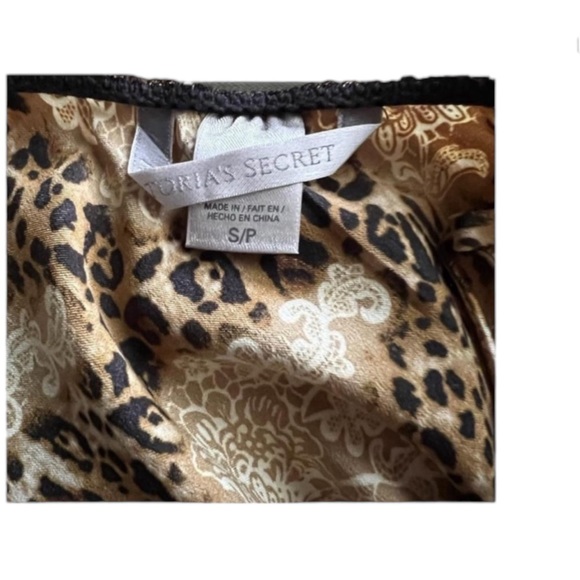 Victoria’s Secret Cami Chemise lingerie animal print. Size Medium - Picture 3 of 3